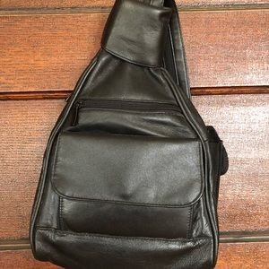 Convertible leather bag